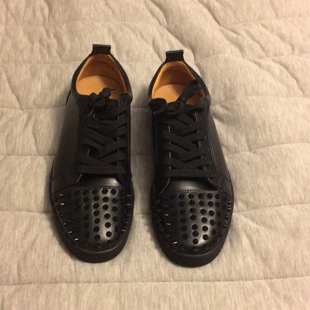Christian louboutin black lows